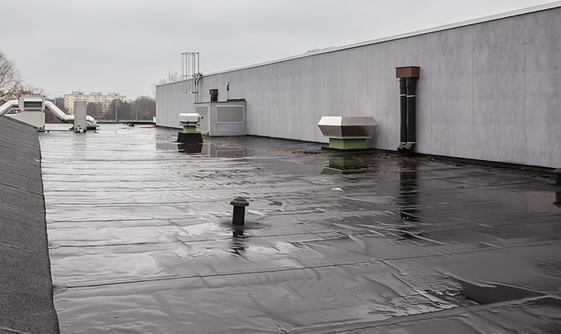 EPDM Rubber Roofing Installation, Replacement and Repair in Fort Lauderdale Florida.